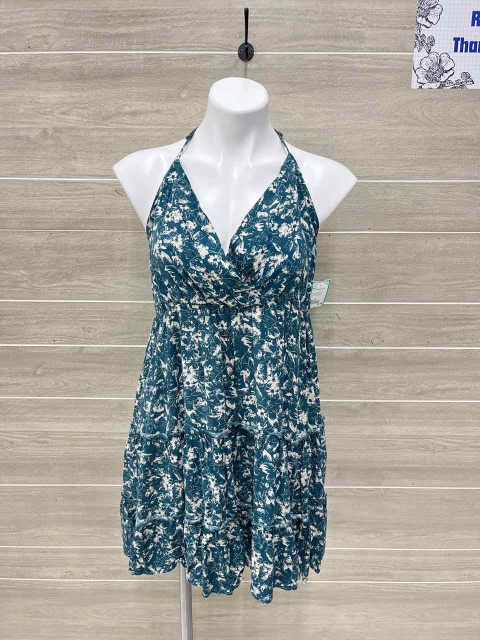 Maurices Size 10 Teal Womens Dress