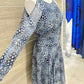 BCBG Maxazria Blue Womens Size 10 Dress