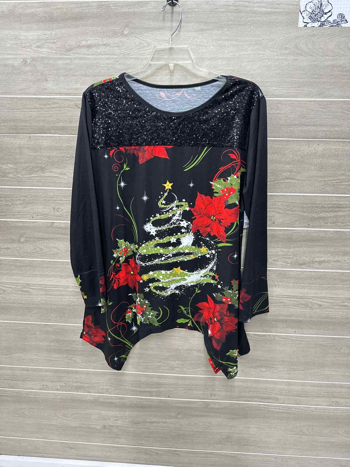 Black Womens Women Size 18/20 Shirt