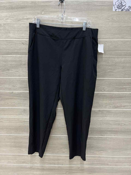 32 Degrees Black Womens Women Size L Pants