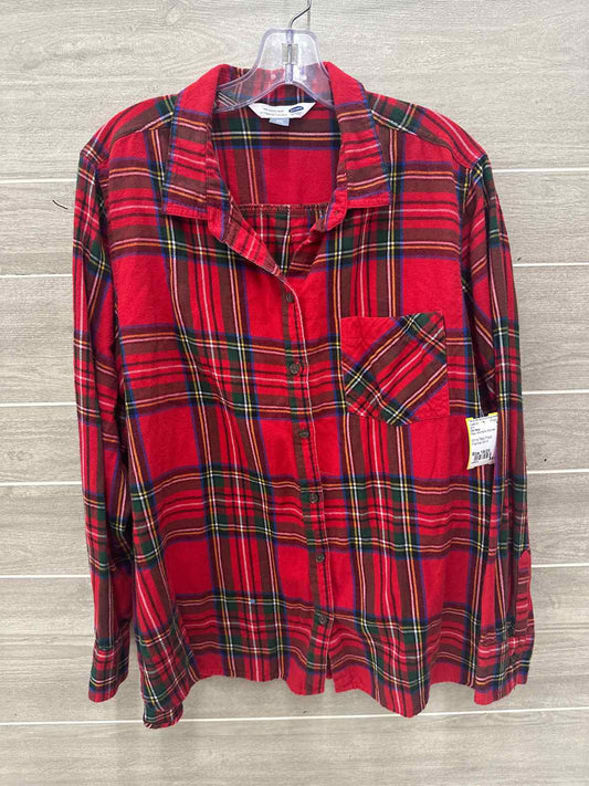 Old Navy Red Womens Women Size 18/20 Shirt