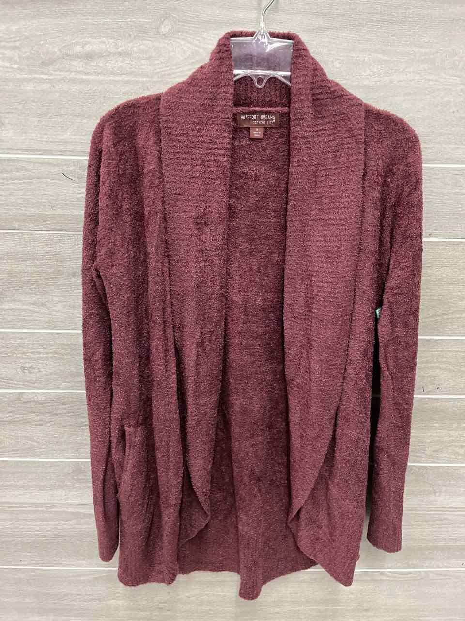 Barefoot Dreams Size S Burgundy Womens Sweater