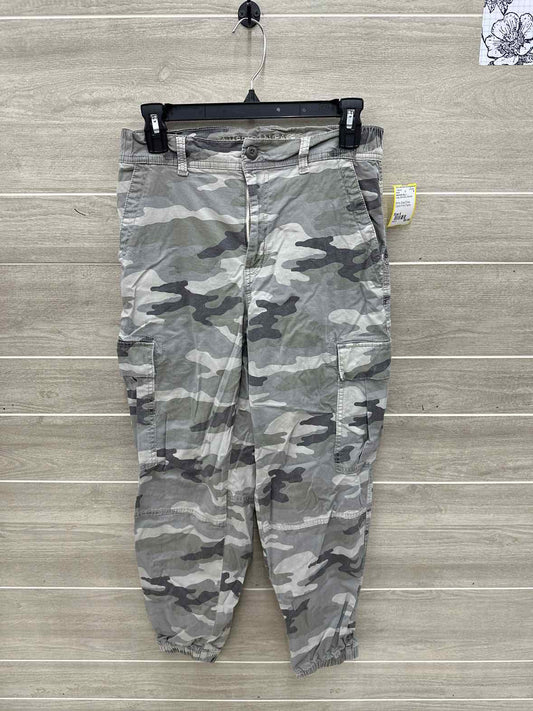 American Eagle Size 6 Gray Womens Pants