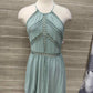 En Creme Green Womens Size 10/12 Dress