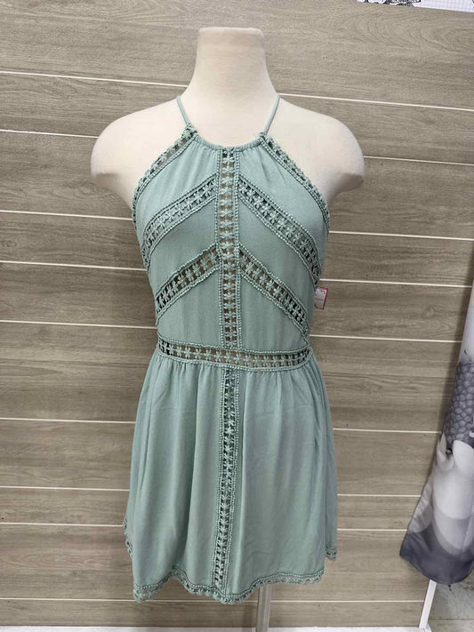 En Creme Green Womens Size 10/12 Dress