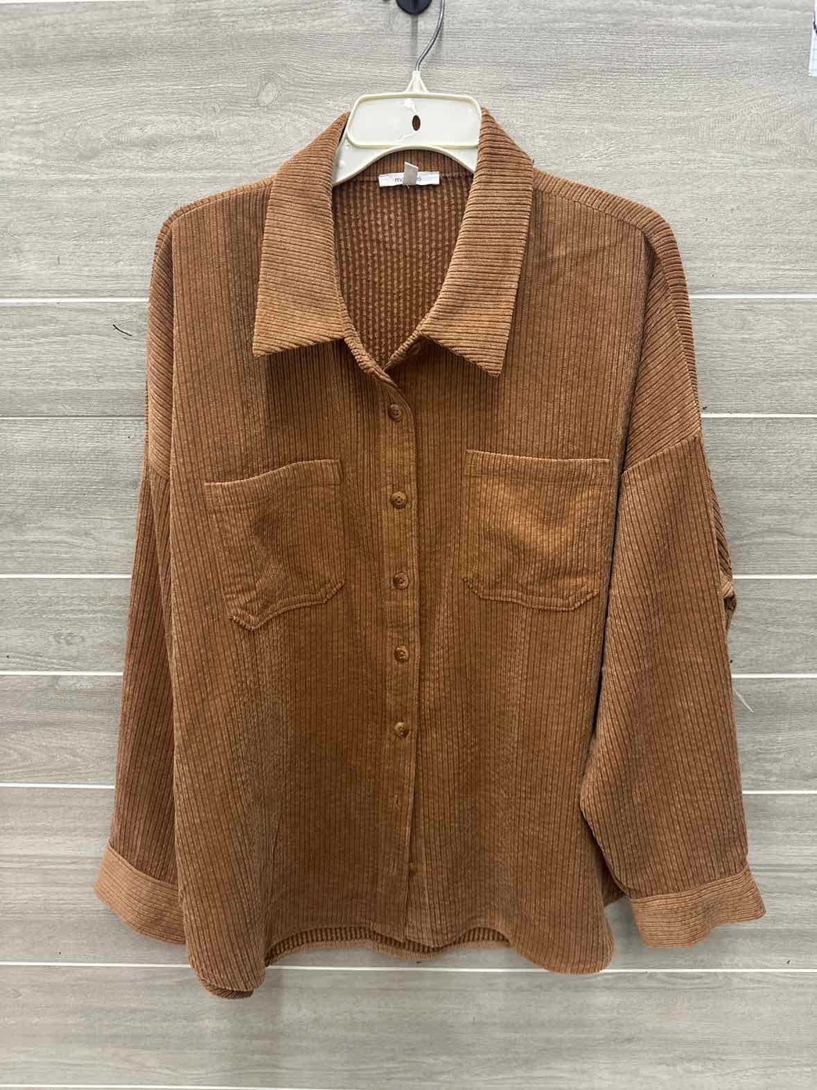 Maurices Size XL Brown Womens Shirt