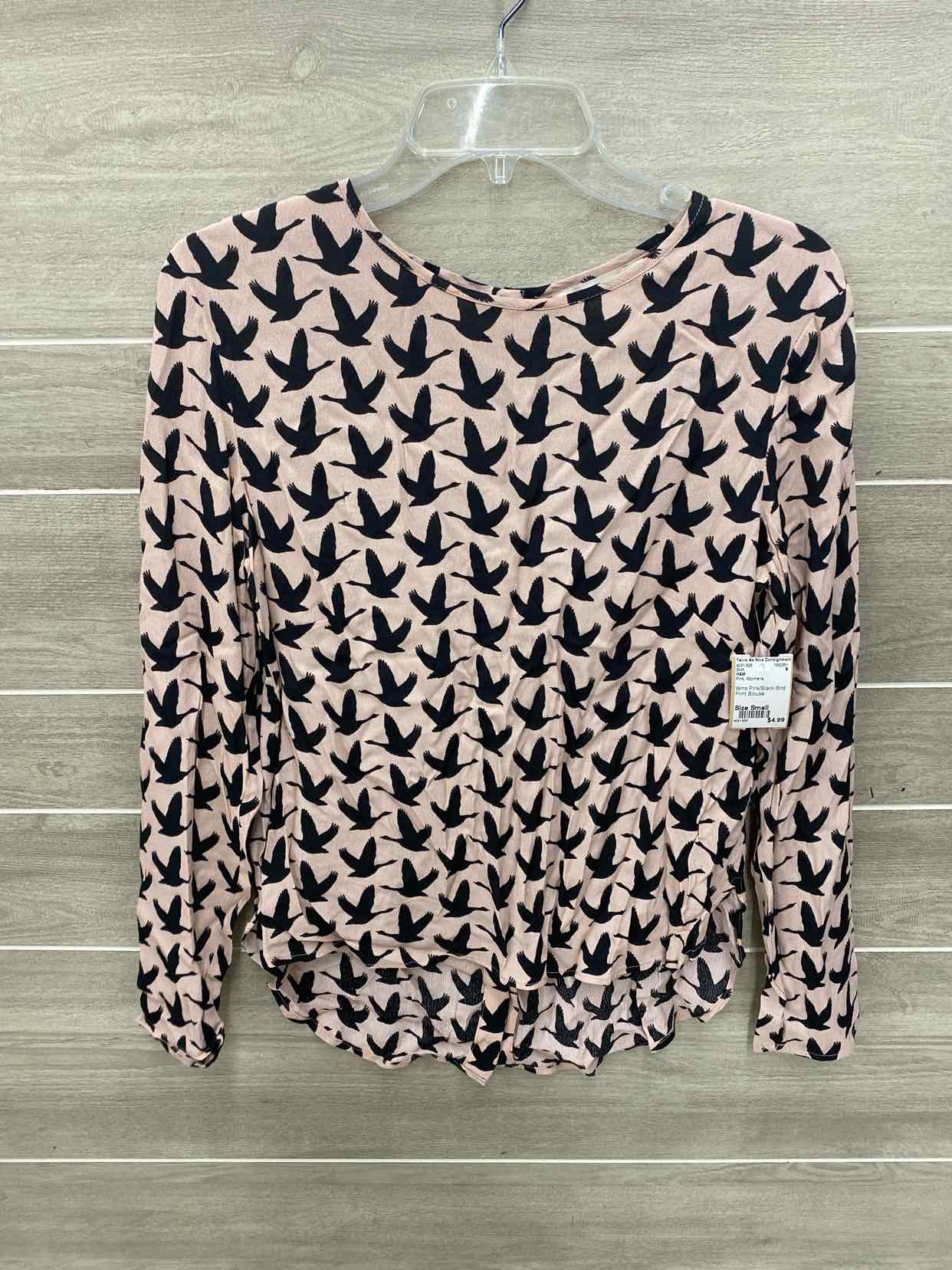 H&M Pink Womens Size Small Shirt