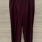 Talbots Burgundy Womens Size 12 Pants