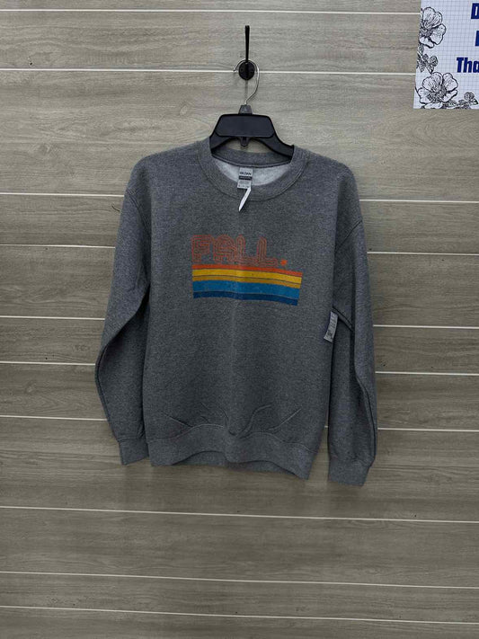 Size S Gray Womens Sweatshirt