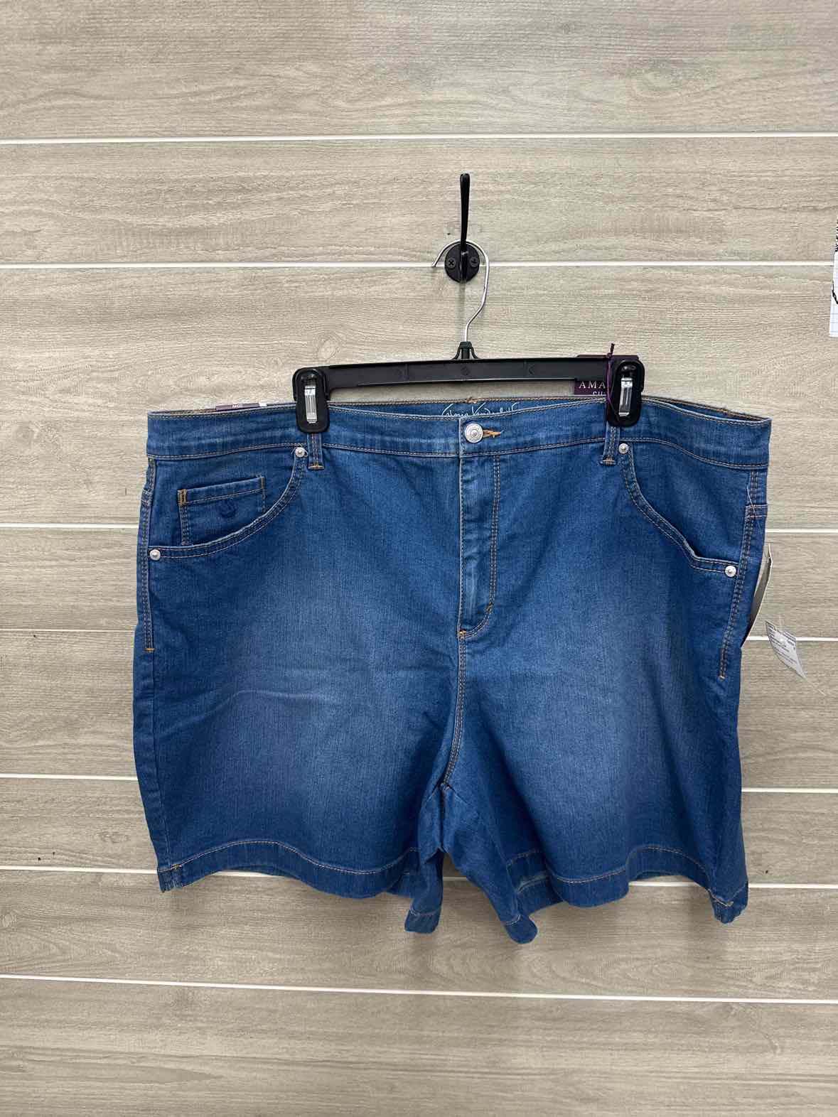 Gloria Vanderbilt Size 20W Blue Plus Shorts