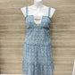 Max Studio Blue Womens Women Size 10 Dress