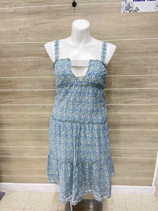 Max Studio Blue Womens Women Size 10 Dress