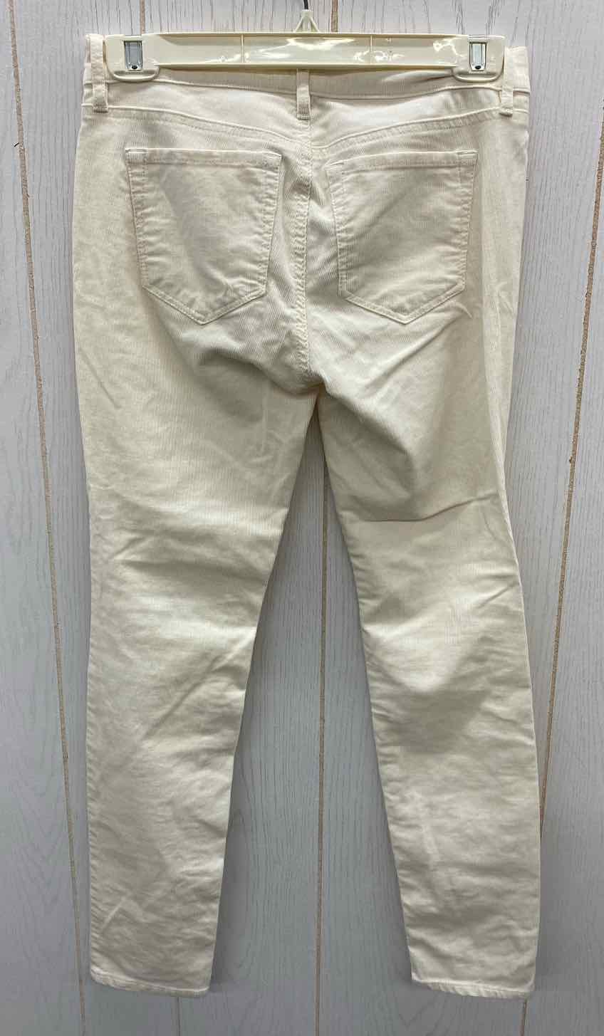 LOFT Cream Womens Size 0 Pants