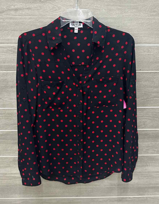 Express Black Womens Size Small Shirt