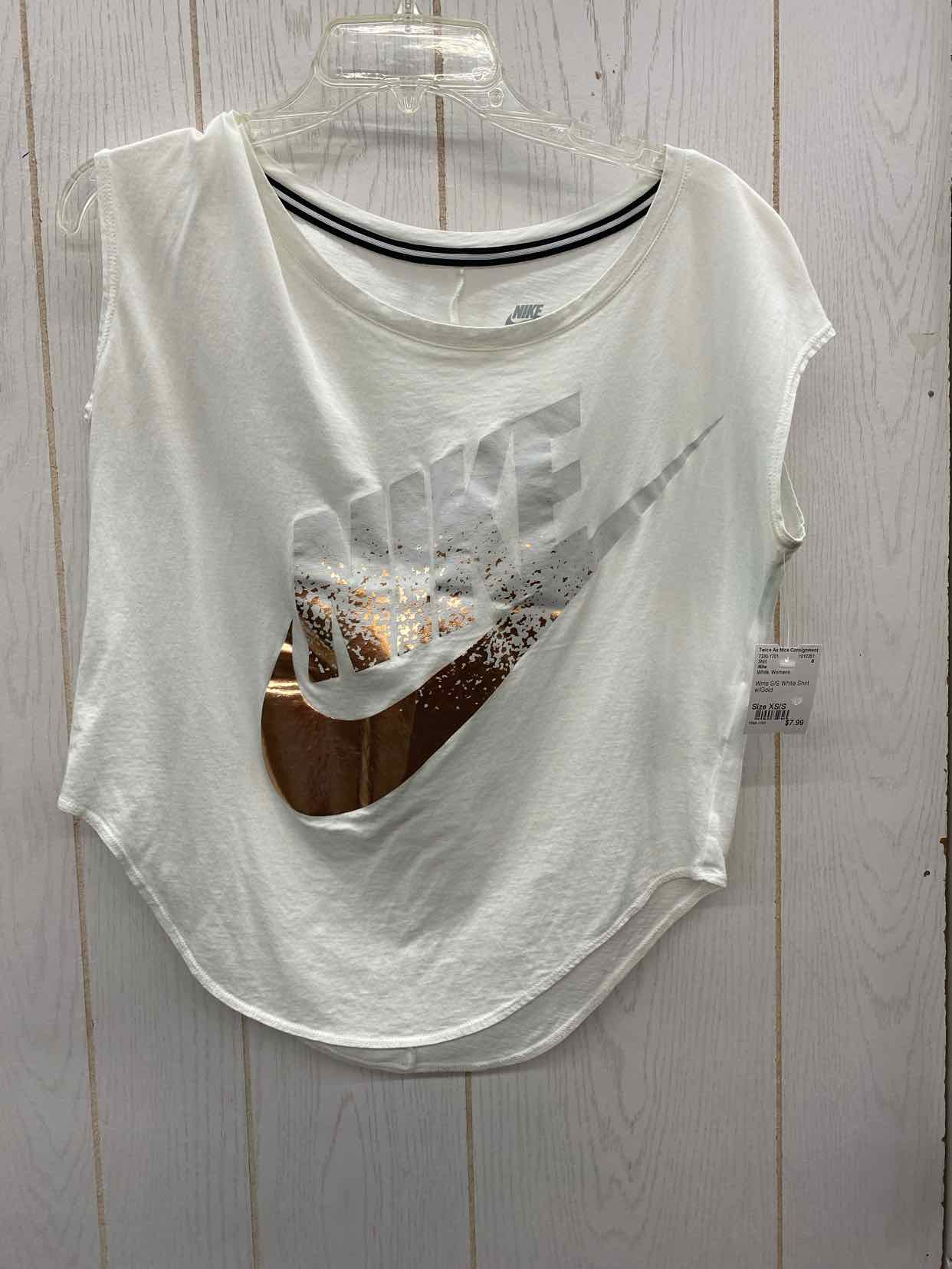 Nike White Womens Size XS/S Shirt