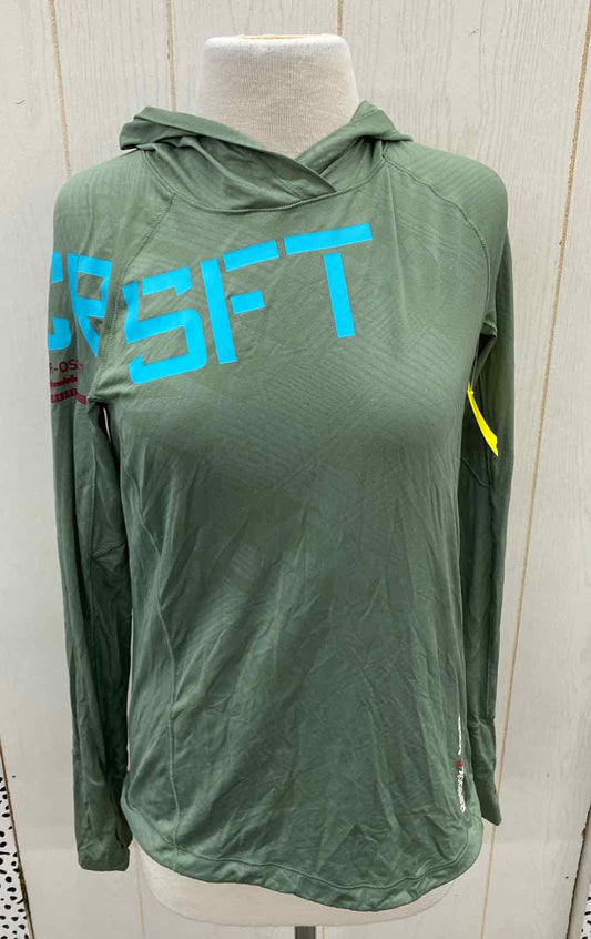 Reebok Green Womens Size Small Shirt