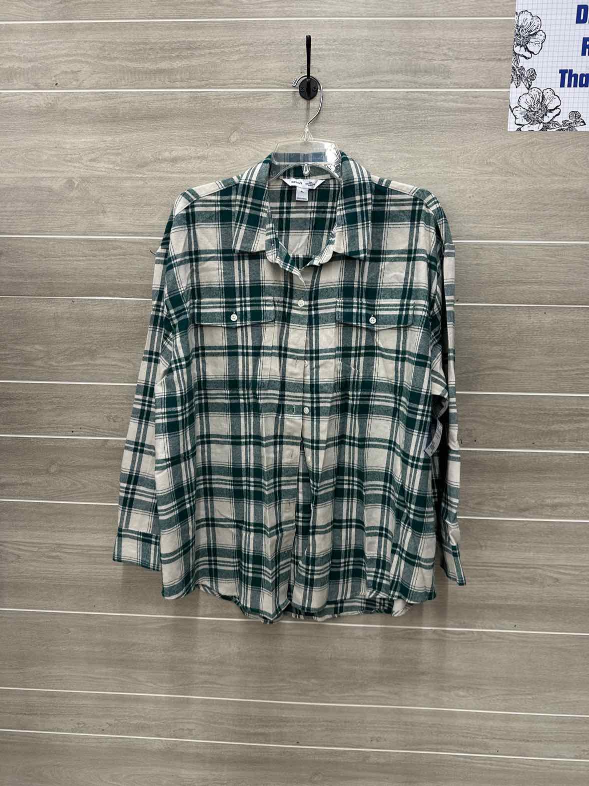 Old Navy Size XL Green Womens Shirt