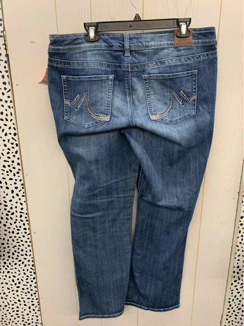 Maurices Blue Womens Size 16 Jeans