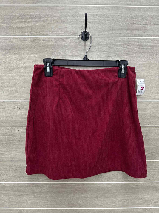 Halara Size M Burgundy Womens Skirt