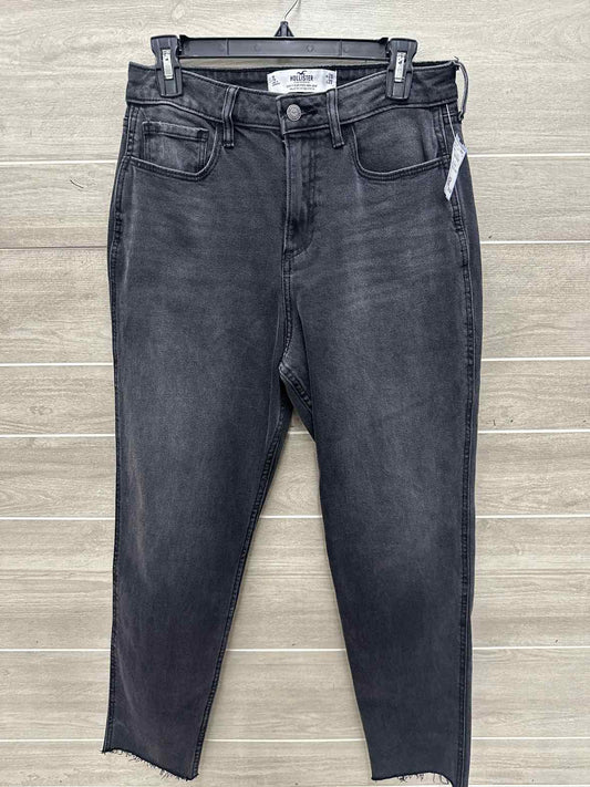 Hollister Size 7 Long Gray Womens Jeans