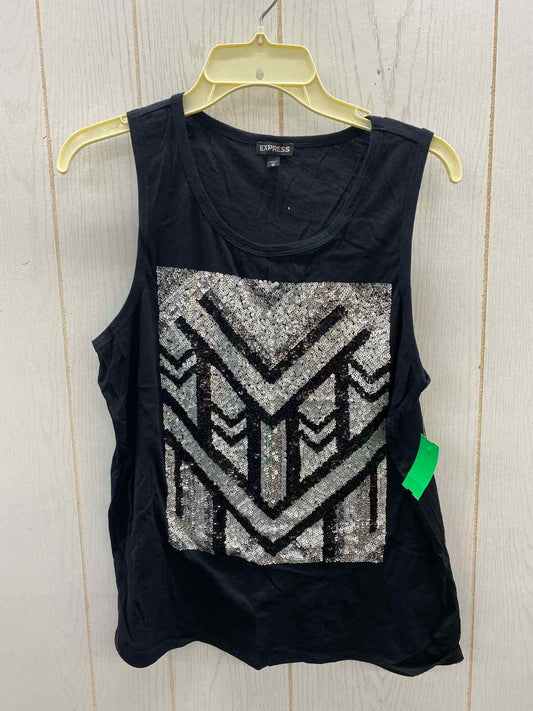 Express Black Womens Size M Tank Top