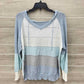 Size XXL Blue Plus Sweater