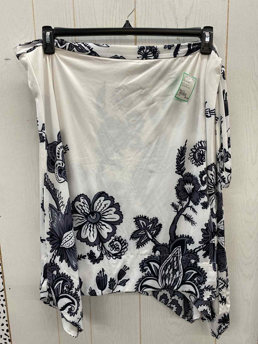 Lily White Womens Size 1X Skirt