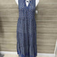 Max Studio Blue Womens Women Size 12 Dress