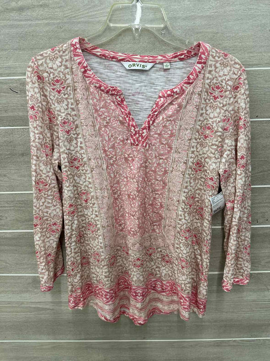 Orvis Pink Womens Women Size Small Shirt