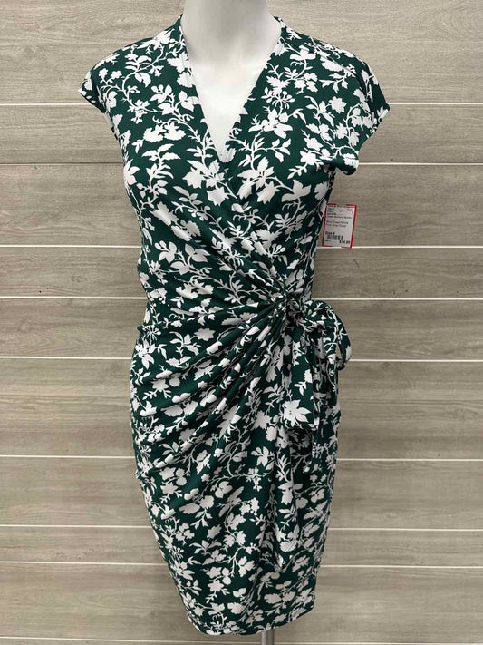 Lark & Ro Size 4 Green Womens Dress