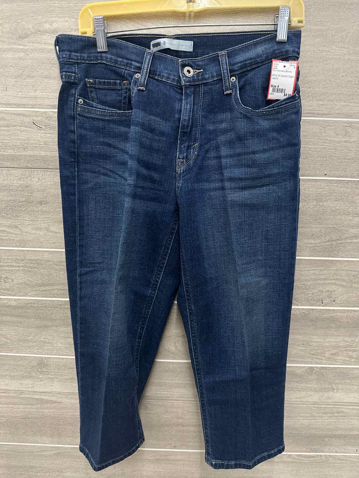 Levis Size 8 Blue Womens Jeans