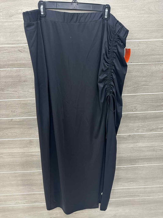 ShoeDazzle Black Womens Women Size 3X Skirt