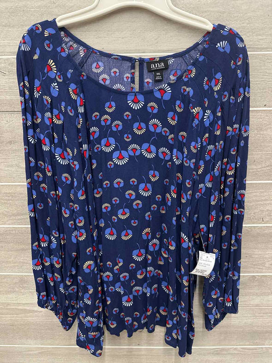 ANA Size 18/20W Blue Womens Shirt