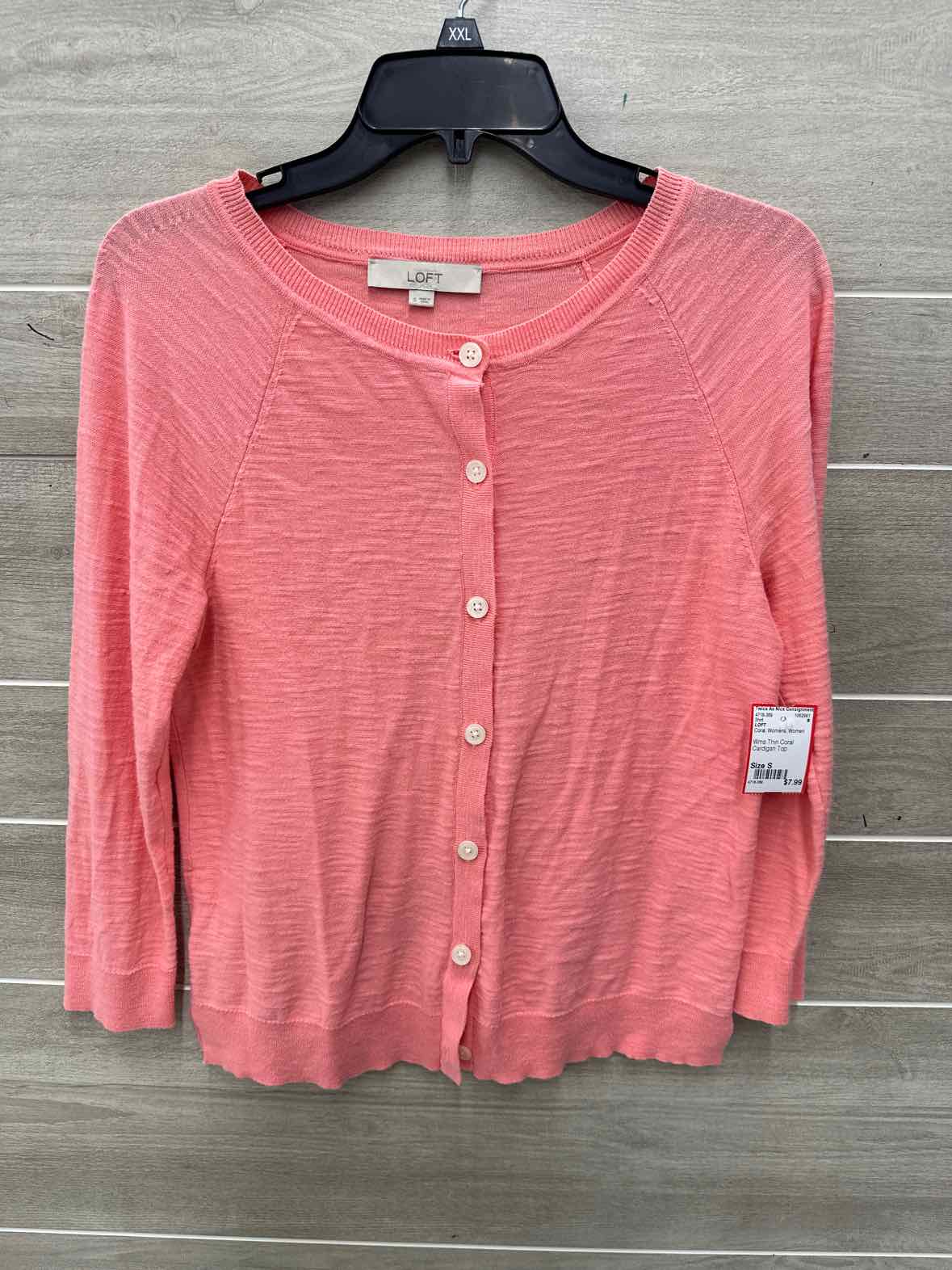 LOFT Size S Coral Womens Shirt