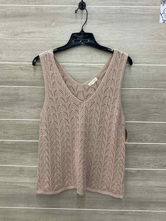 Blu Pepper Tan Womens Size L Tank Top