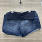 Liz Lange Size XL Blue Maternity Shorts