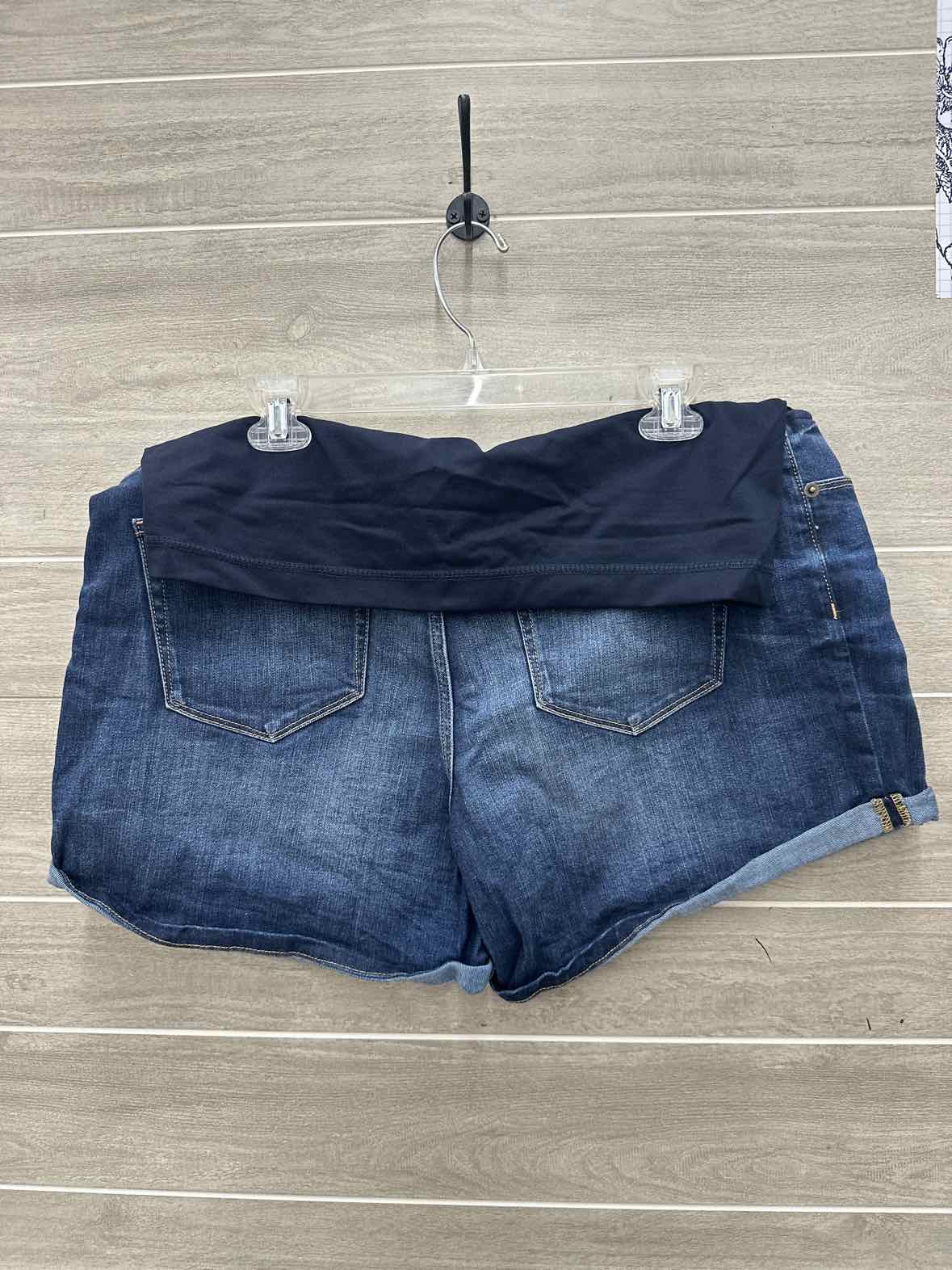 Liz Lange Size XL Blue Maternity Shorts
