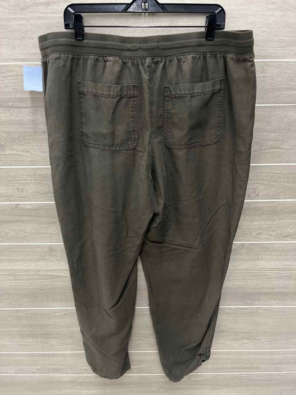Maurices Size 18W Olive Plus Pants