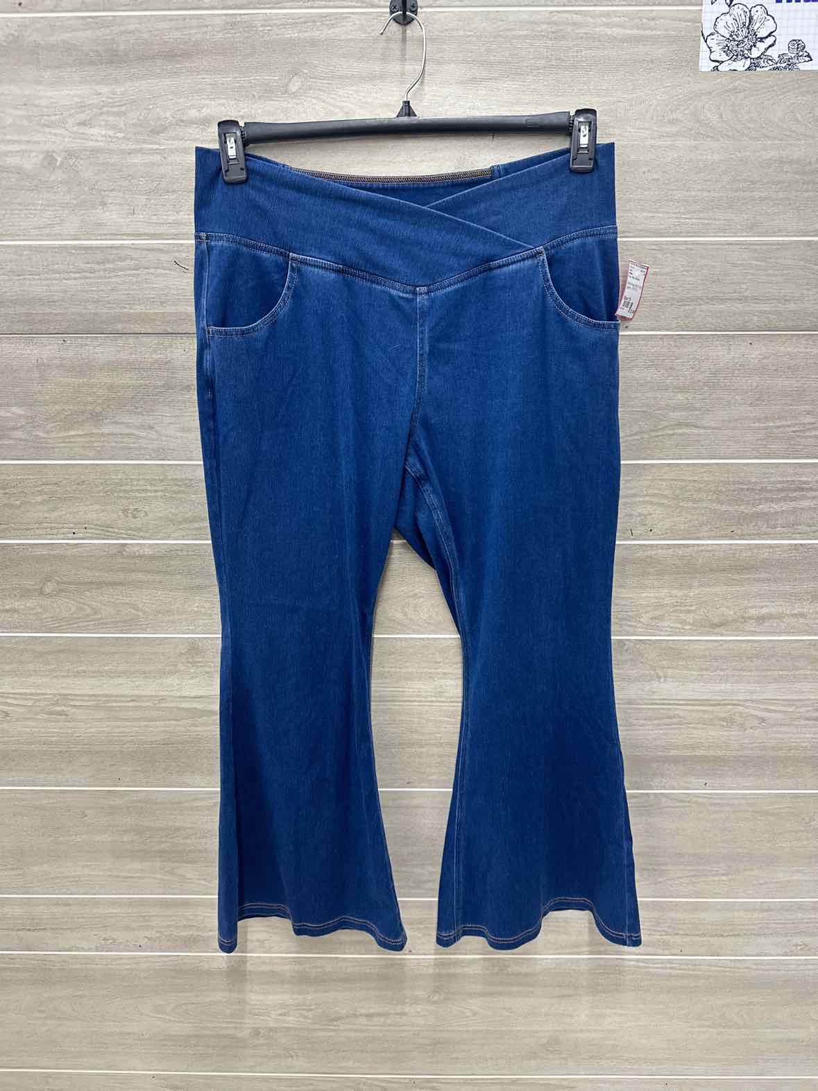 Halara Size 1X Blue Petite Jeans