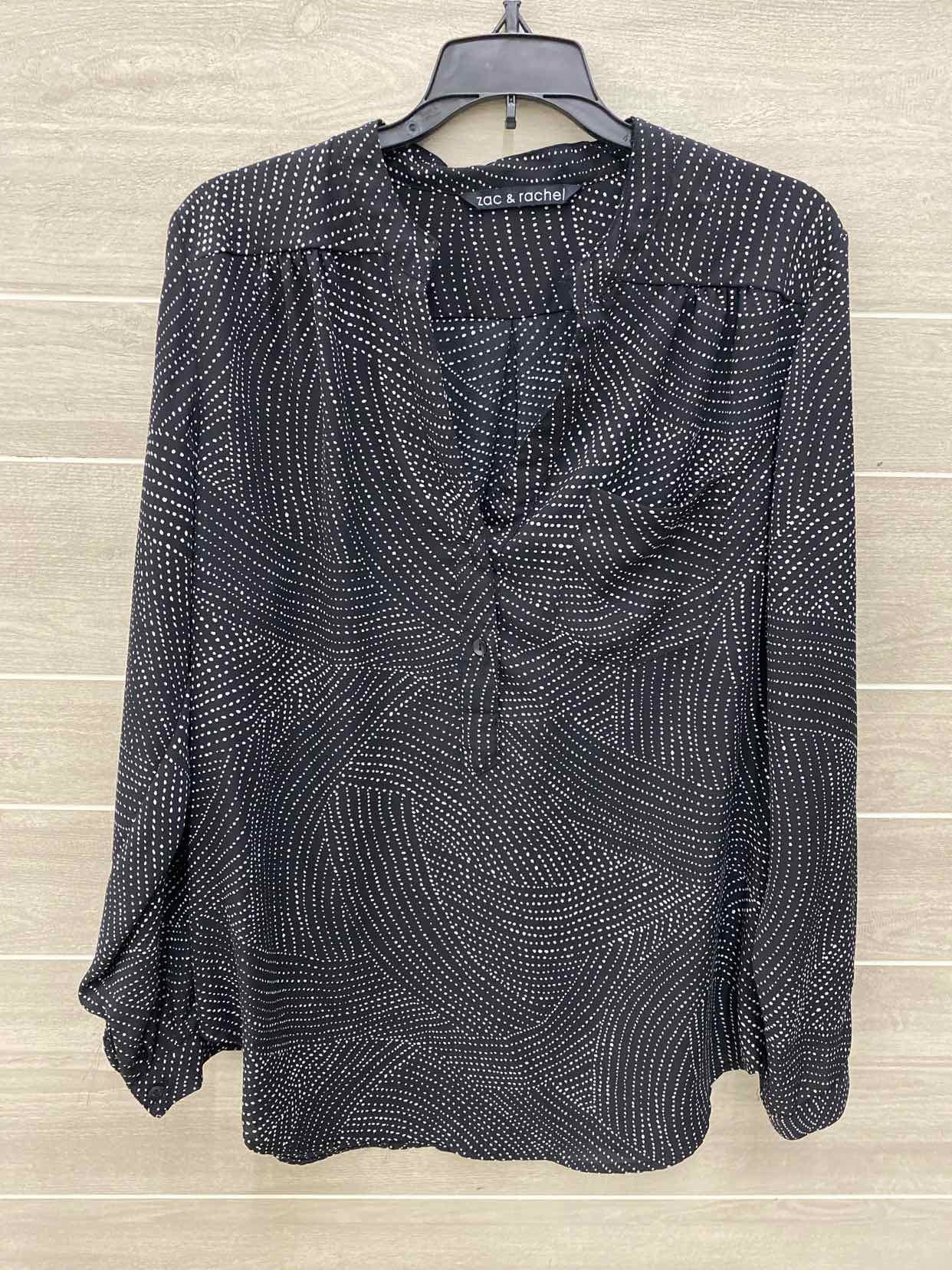 Zac & Rachel Black Womens Size M Shirt