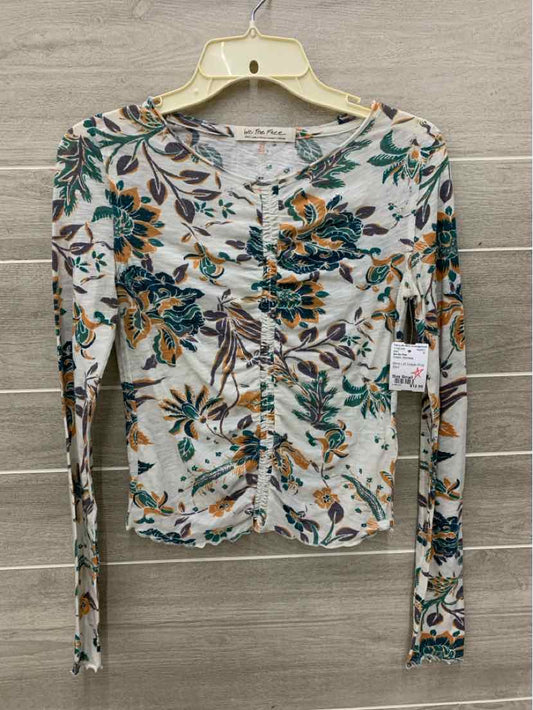 We the Free Cream Womens Size Small Shirt