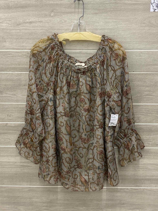 Soft Surroundings Olive Womens Size M Shirt