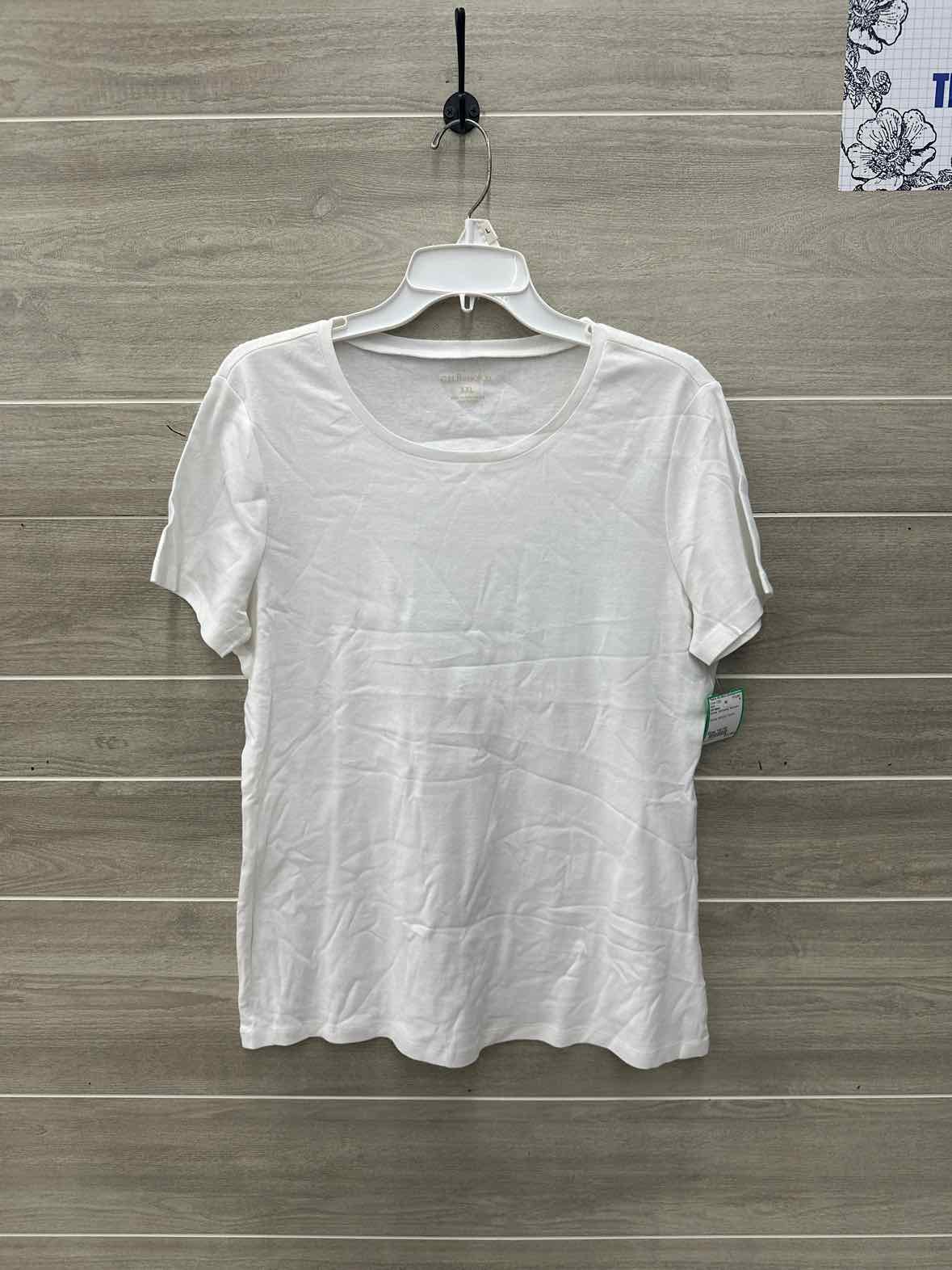 GH Bass Size 16/18 White Womens Shirt