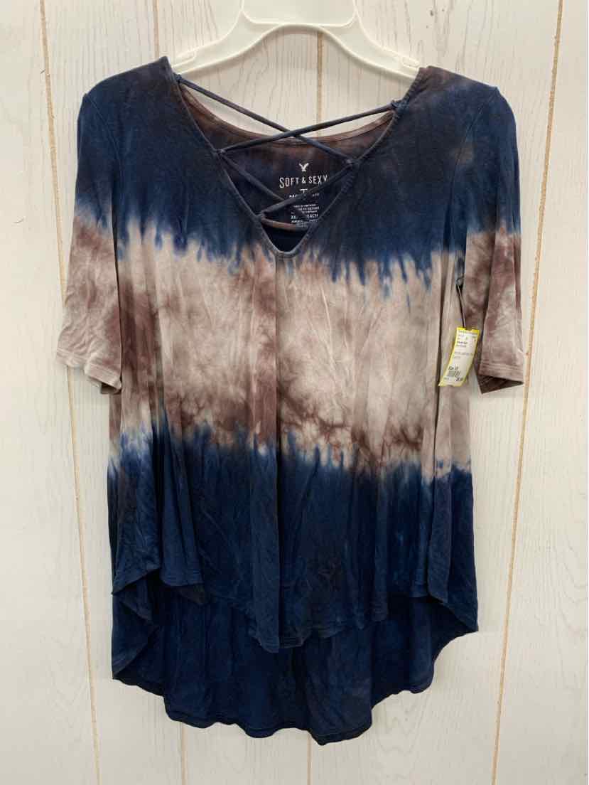 American Eagle Blue Womens Size XS Shirt