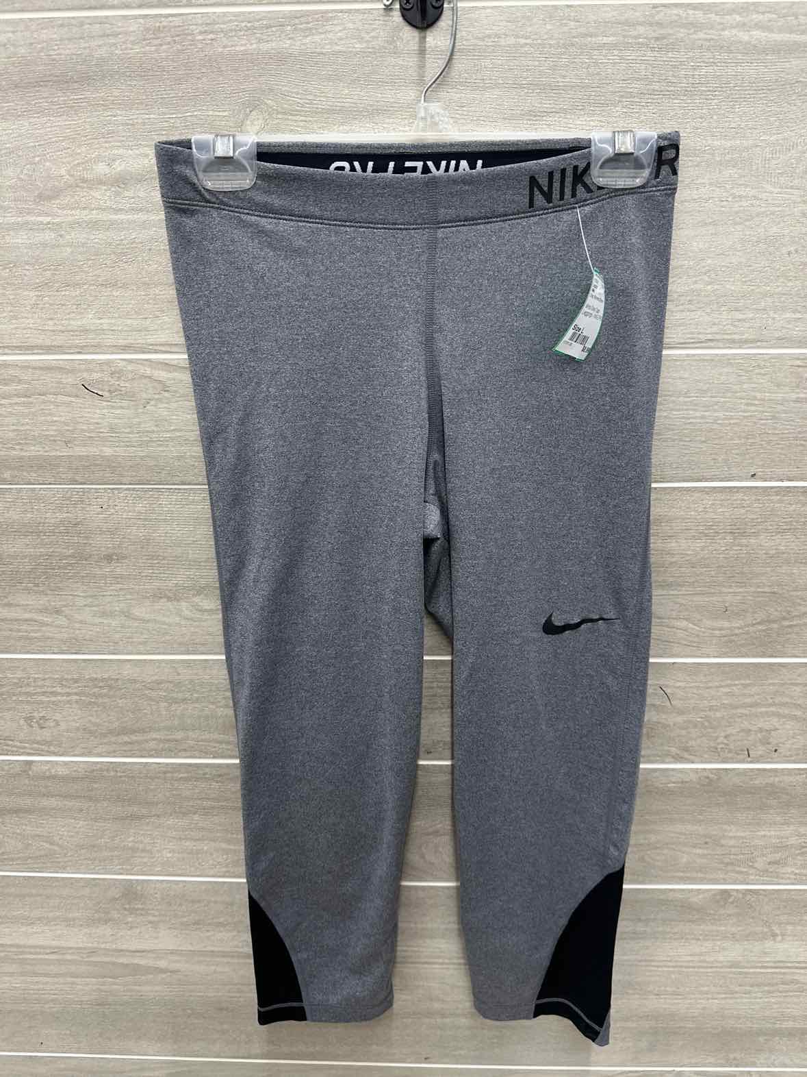 Nike Size L Gray Womens Leggings