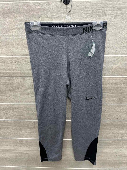 Nike Size L Gray Womens Leggings