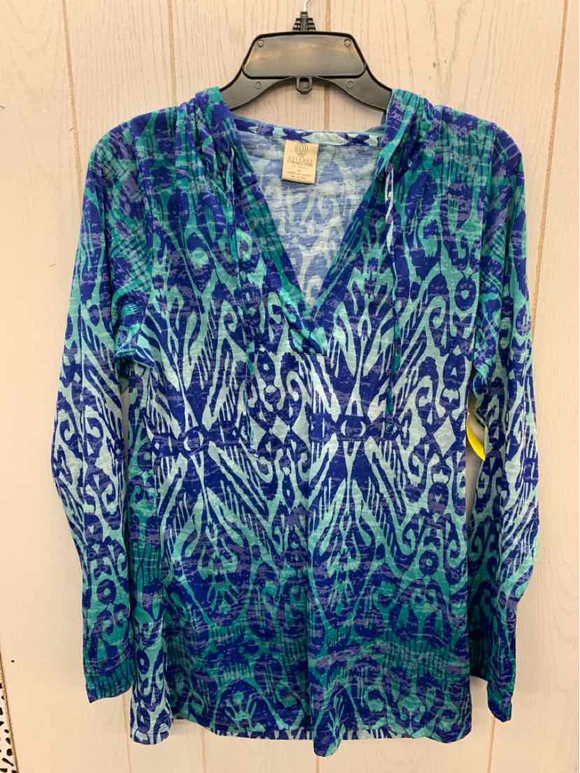 Balance Collection Blue Womens Size XL Shirt