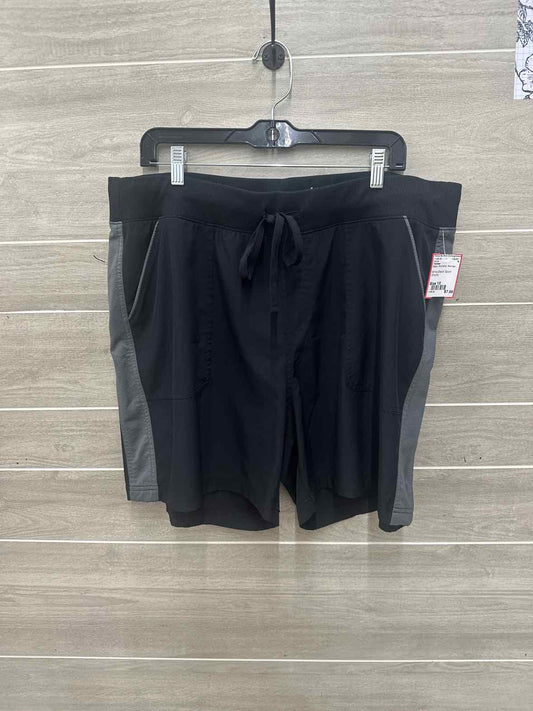 TekGear Black Womens Women Size 1X Shorts