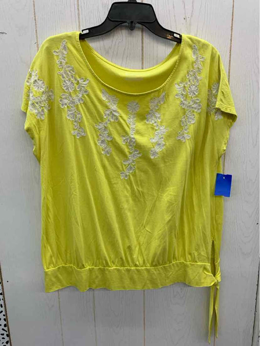 Lane Bryant Yellow Womens Size XL Shirt