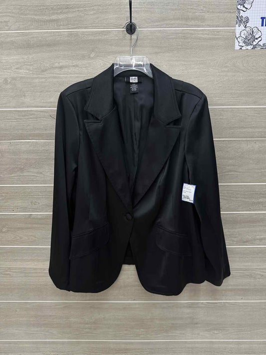 Studio 1940 Size 20W Black Plus Blazer